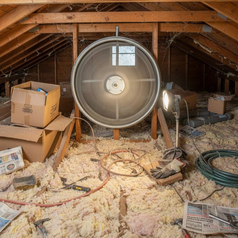Attic Fan Replacement
