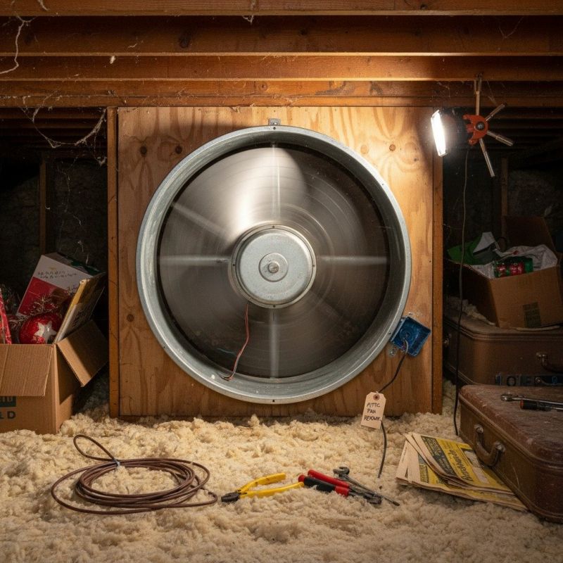 Attic Fan Replacement